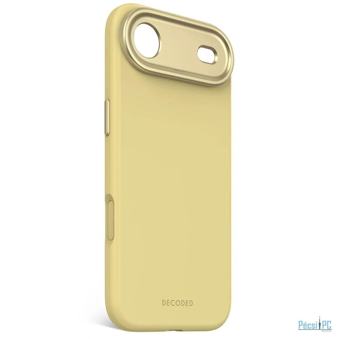 Decoded AntiMicrobial Silicone Backcover for iPhone 17 Air Yuma Yellow