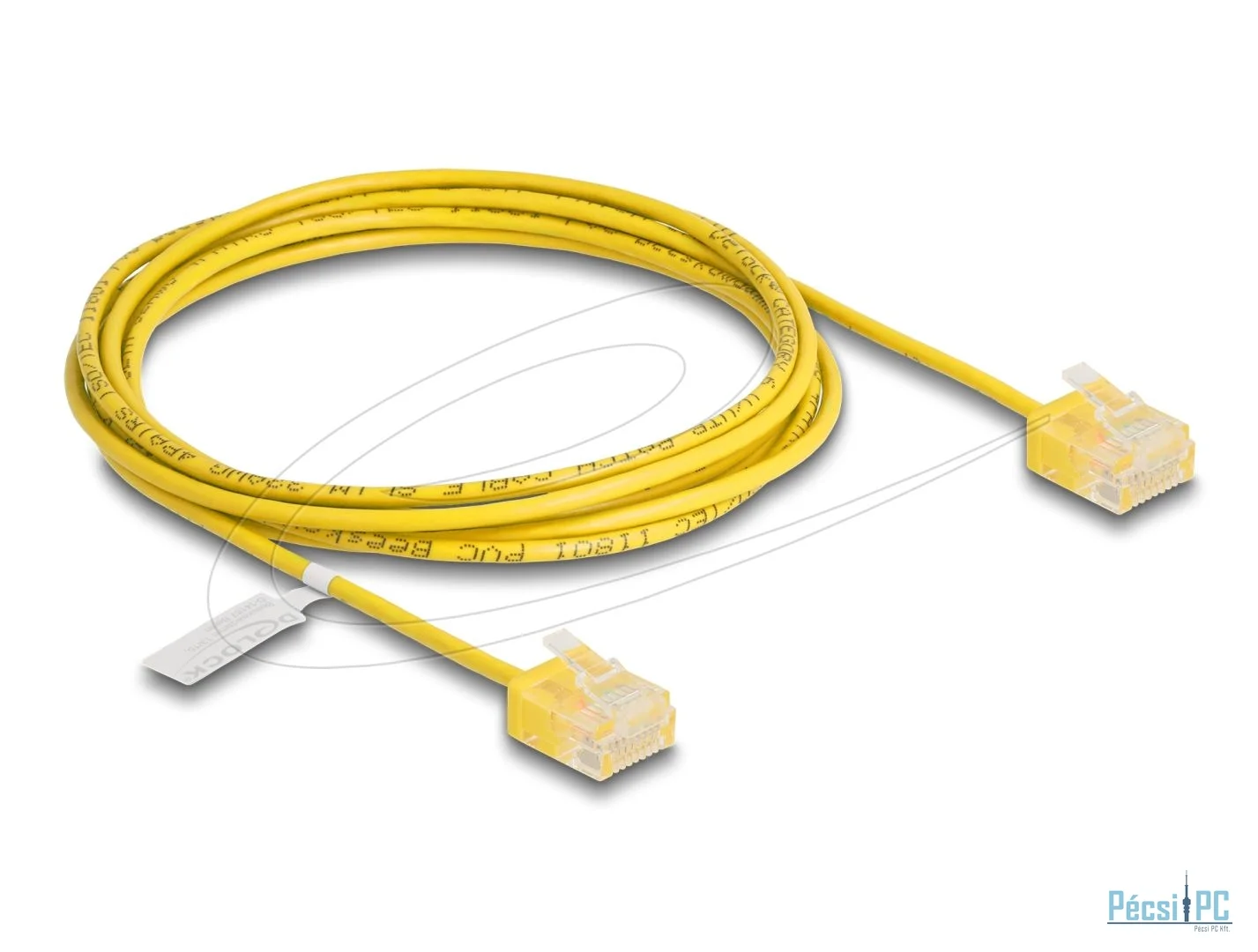 DeLock CAT6 U-UTP Patch Cable 2m Yellow