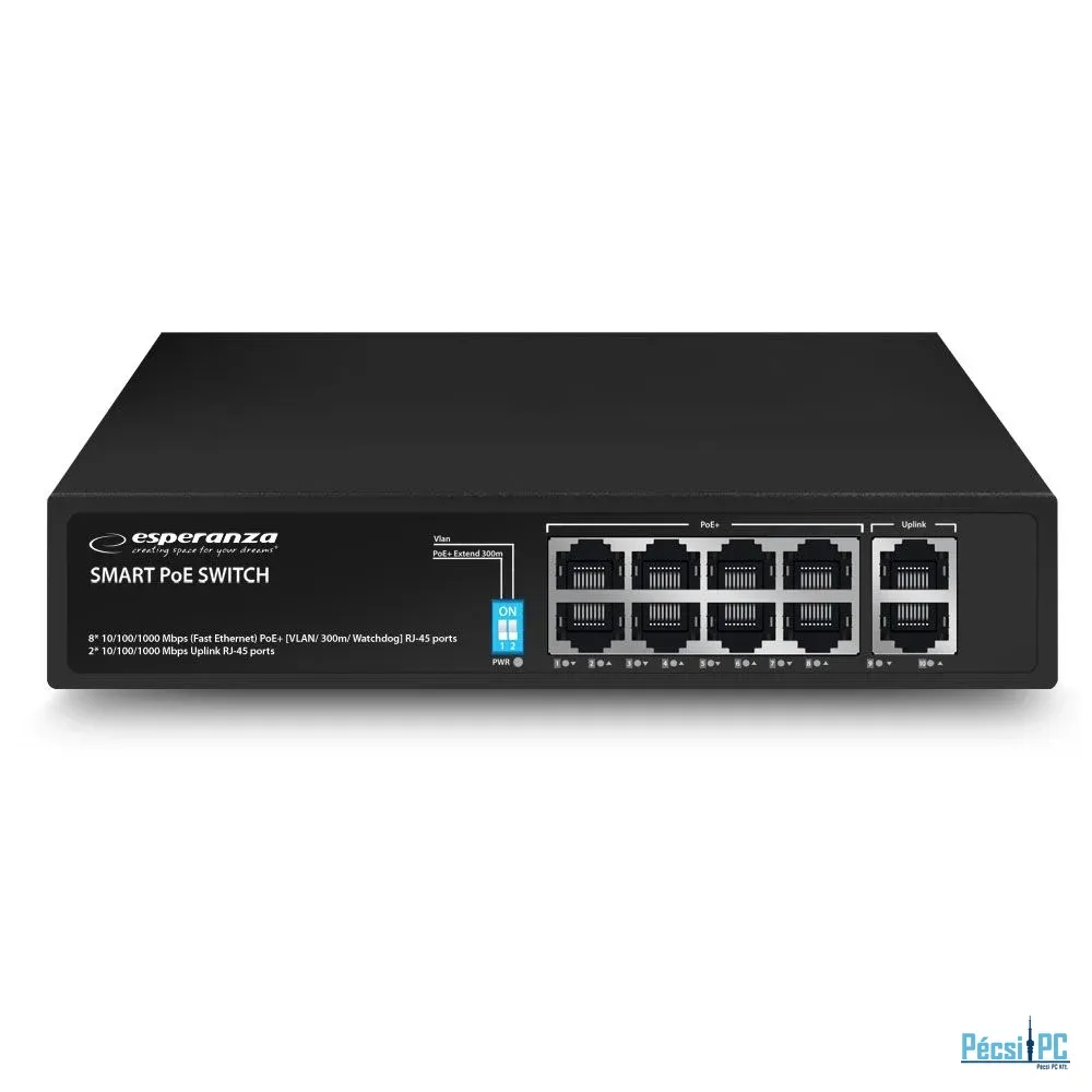 Esperanza ENS108 Matrix 10-Port Ethernet Switch