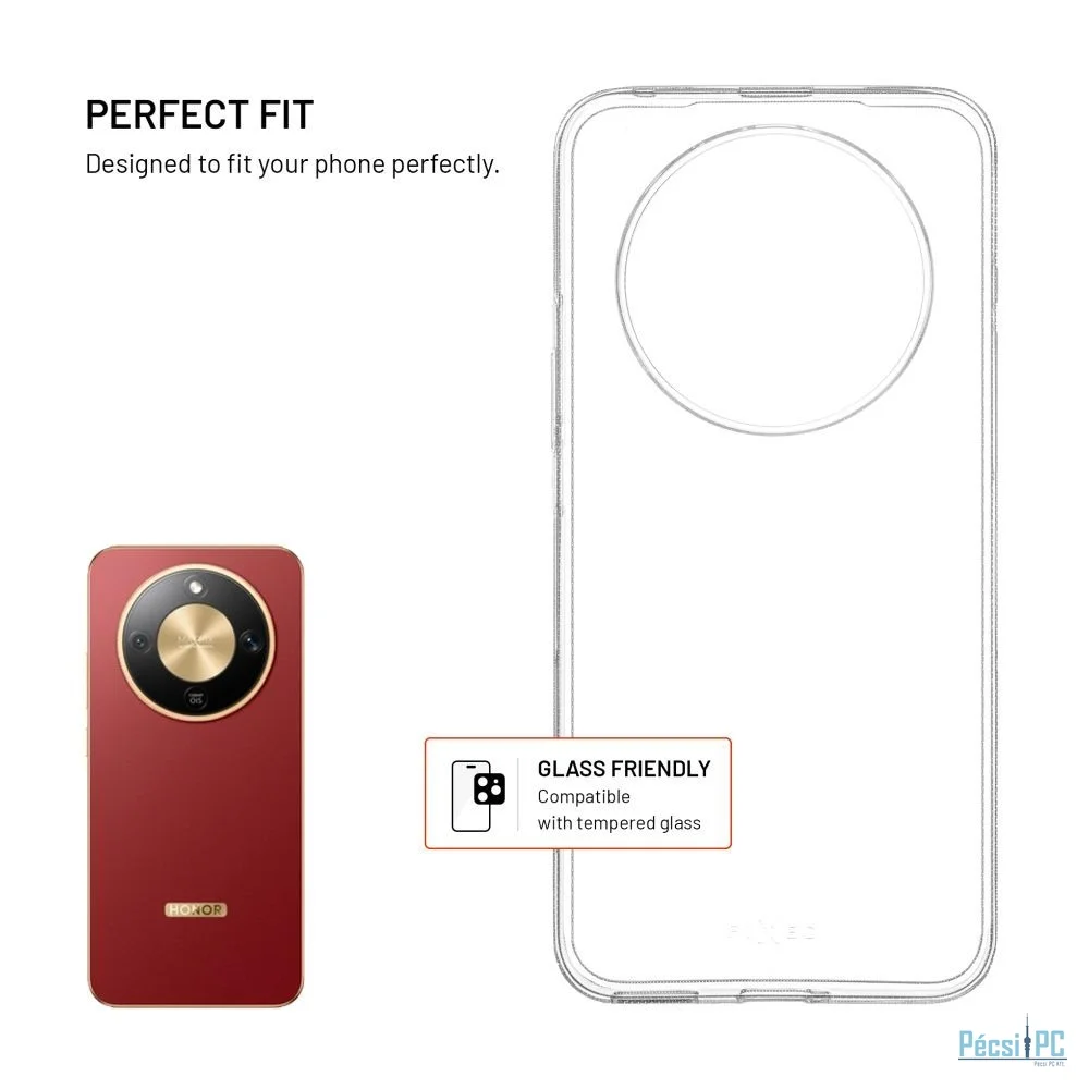 FIXED Story TPU hátlap Honor Magic 8 Lite 5G készülékhez, átlátszó