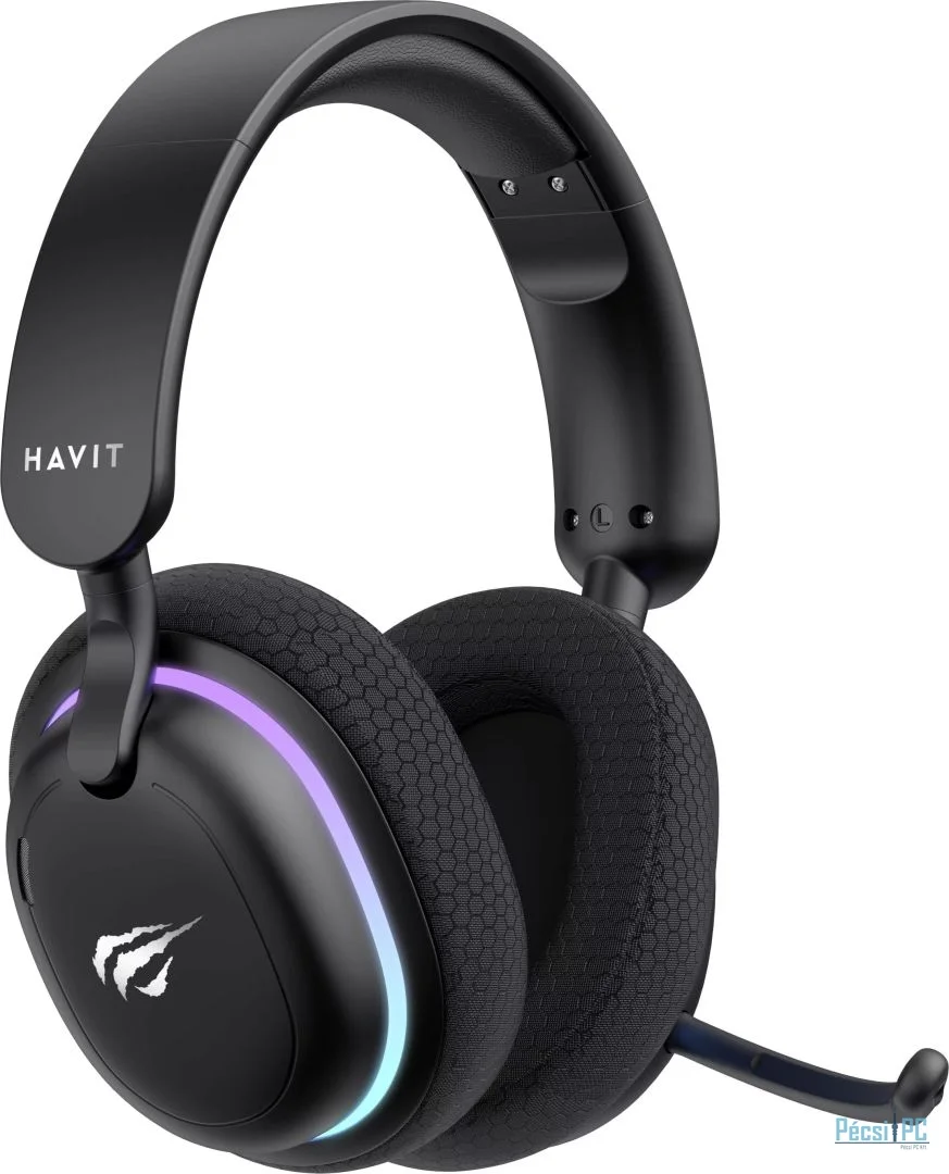 HAVIT Gamenote Fuxi-H7 Wireless Bluetooth Gaming Headset Black