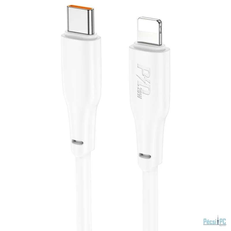 Hoco Type-C - Lightning cable 1m White