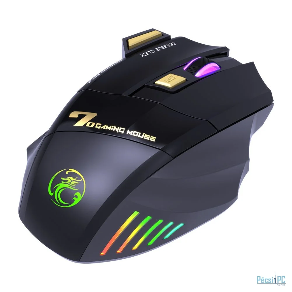 iMICE GW-X7 Wireless Gaming Mouse Black