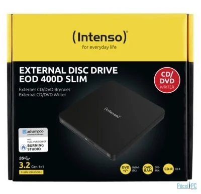 Intenso EOD 400D Slim DVD-Writer Black BOX
