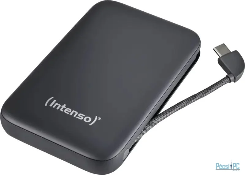 Intenso S10000 10000mAh + Integriertes USB-C PowerBank Grey