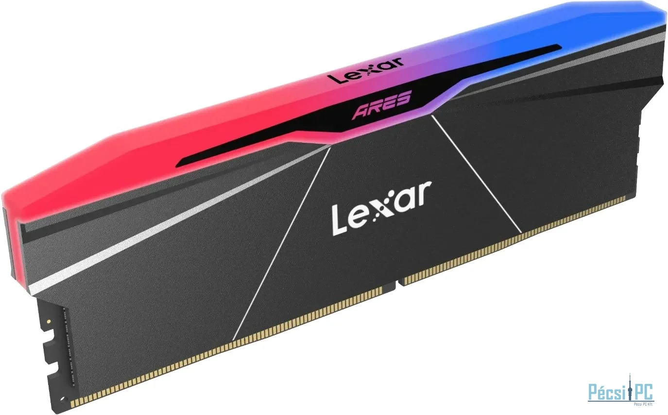 Lexar 32GB DDR5 6000MHz Kit(2x16GB) Ares RGB Black