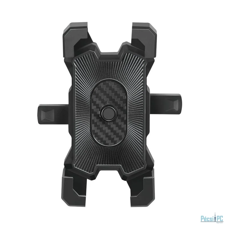 Logilink Smartphone bicycle holder with double lock Black