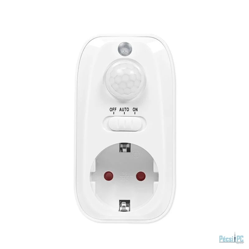 Logilink Socket adapter with motion detector 1x CEE 7/3