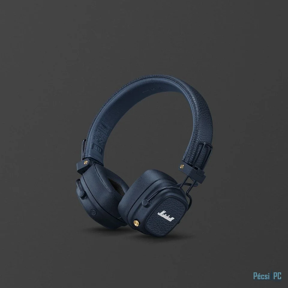 Marshall Major V Bluetooth Headset Midnight Blue