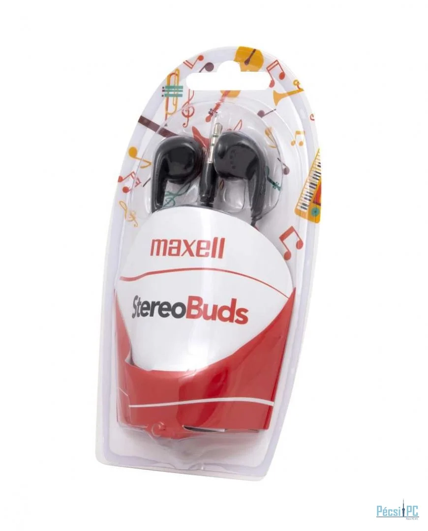 Maxell EB-95 Stereo Buds Earphones Black