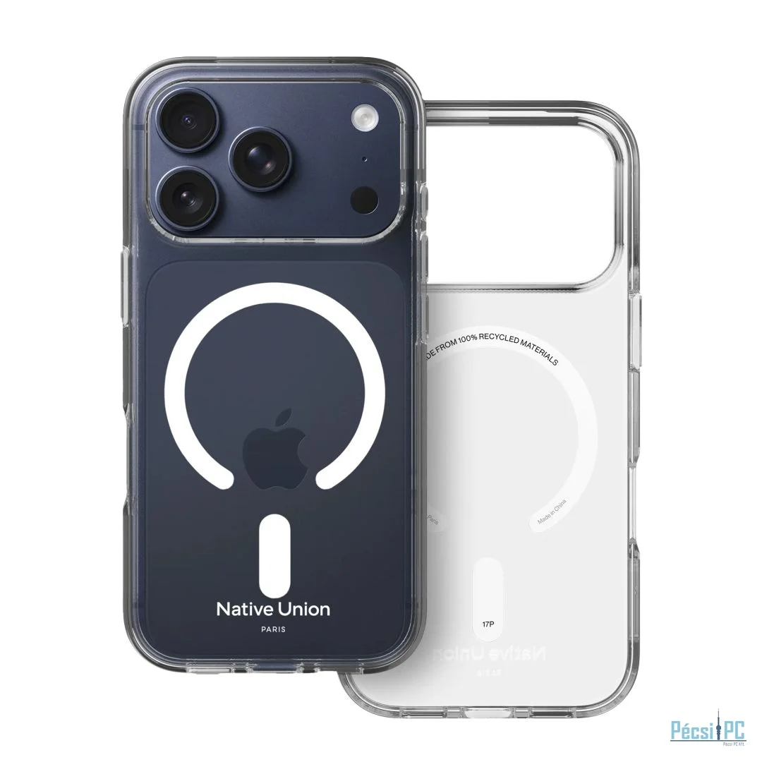 Native Union 4(RE)Clear Case for iPhone 17 Pro Transparent