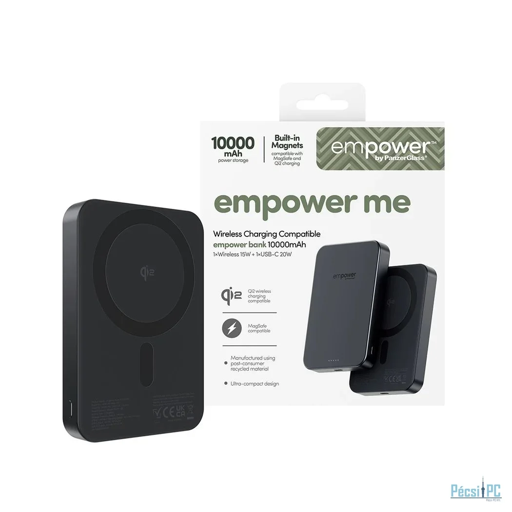 PanzerGlass empower 10000mAh PowerBank Space Black