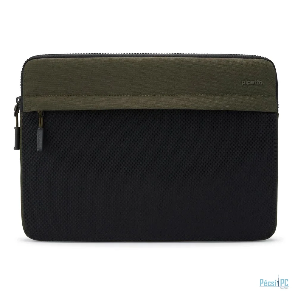 Pipetto Expand Sleeve bag for MacBook Pro 14/Air 13.6 Dark Green