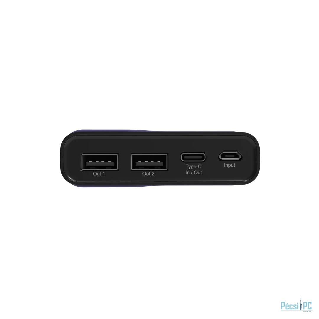 Realpower PB-15000C Startseite 15000mAh PowerBank Navy Blue