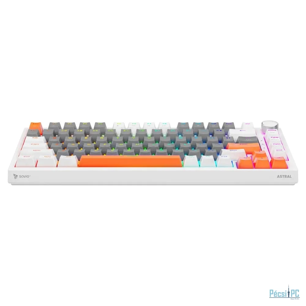 Savio Astral OUTEMU Jade 3-color Gaming Keyboard White US