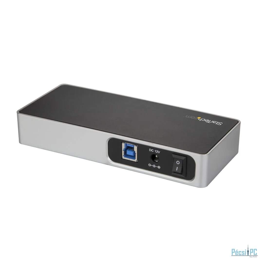 Startech 7-portos USB3.0 HUB Black/Silver
