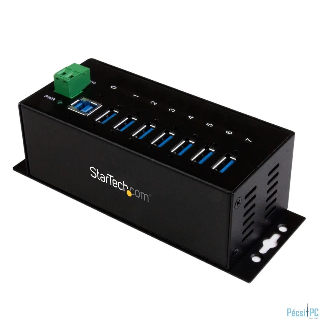Startech 7-portos USB3.0 HUB Black
