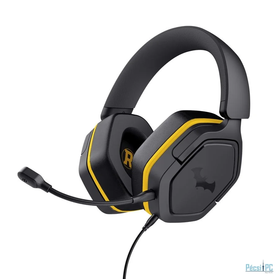 Trust GXT492 Carus Batman Gaming Headset Black/Yellow