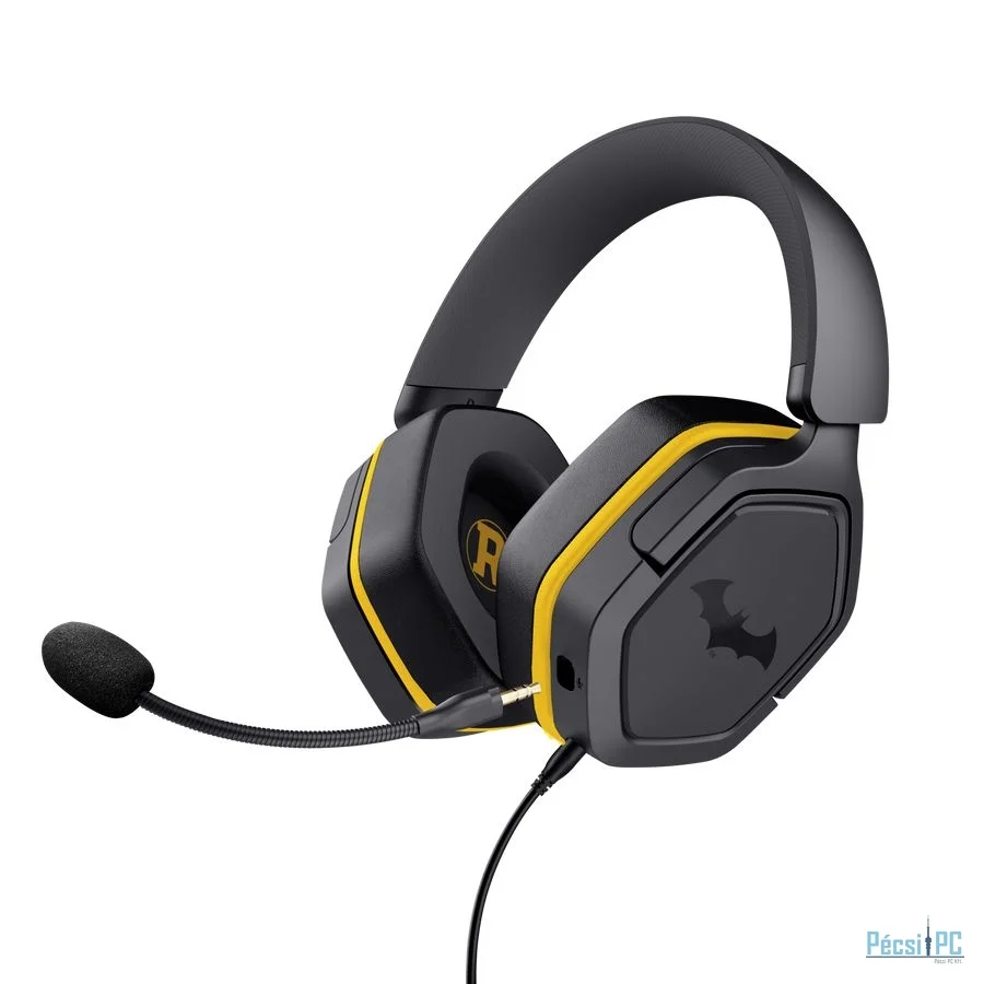 Trust GXT492 Carus Batman Gaming Headset Black/Yellow