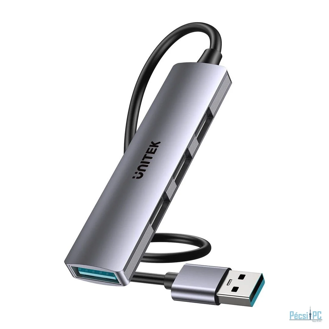 Unitek Compact USB-A HUB Grey
