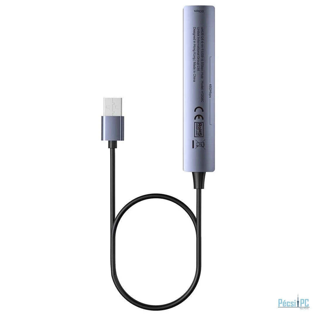 Unitek Compact USB-A HUB Grey