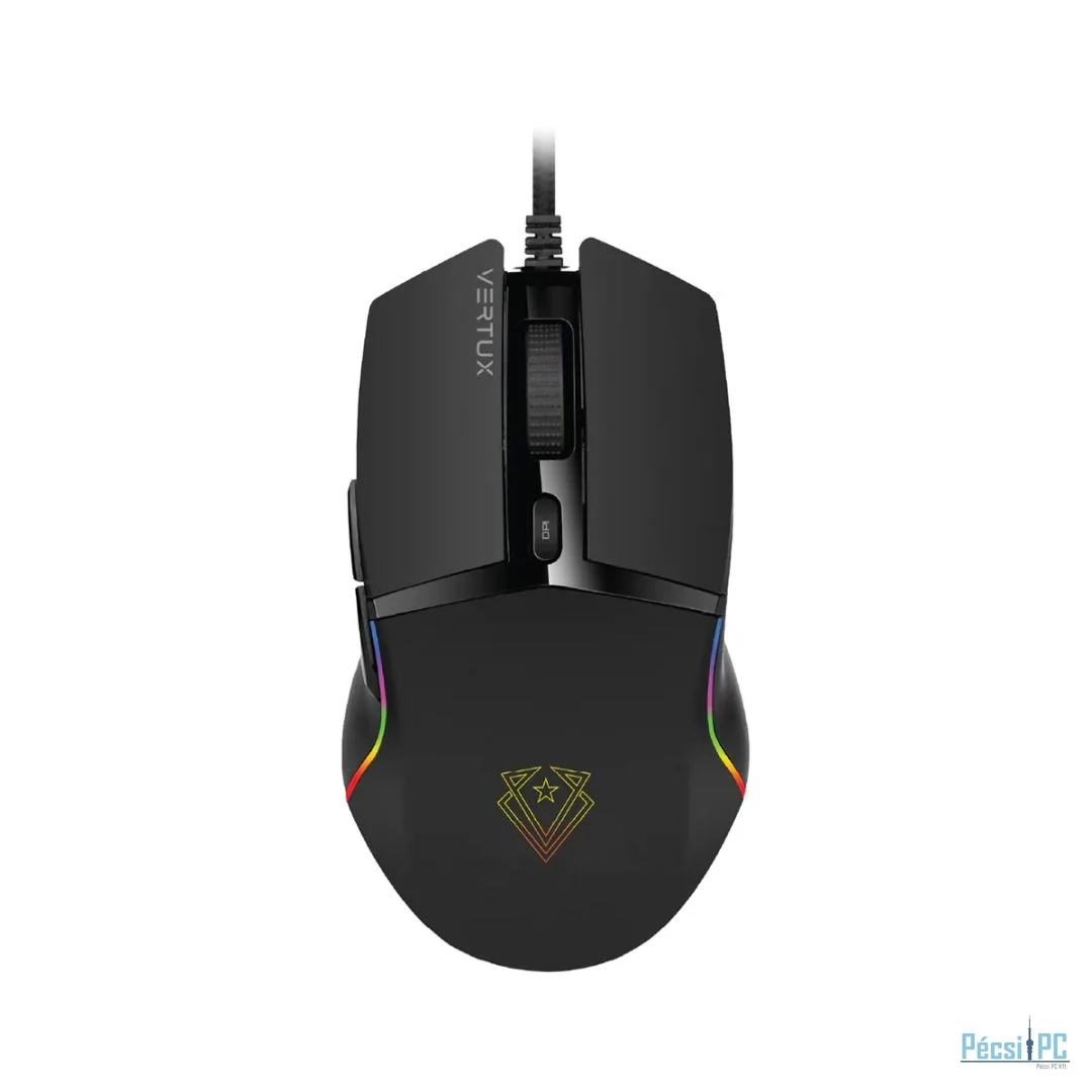 VERTUX Argon RGB Gaming Mouse Black