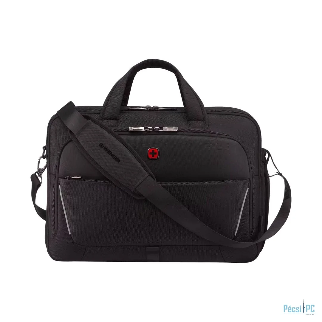 Wenger Icons Meteor 16-17″ Laptop Briefcase Black