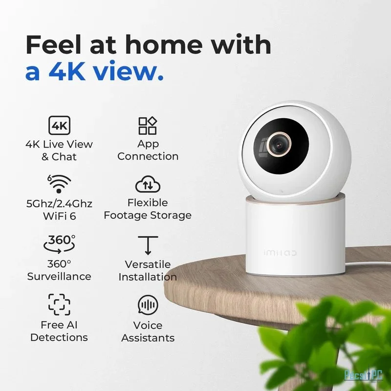 Xiaomi Imilab C40 4K WiFi Plug-in Indoor Camera