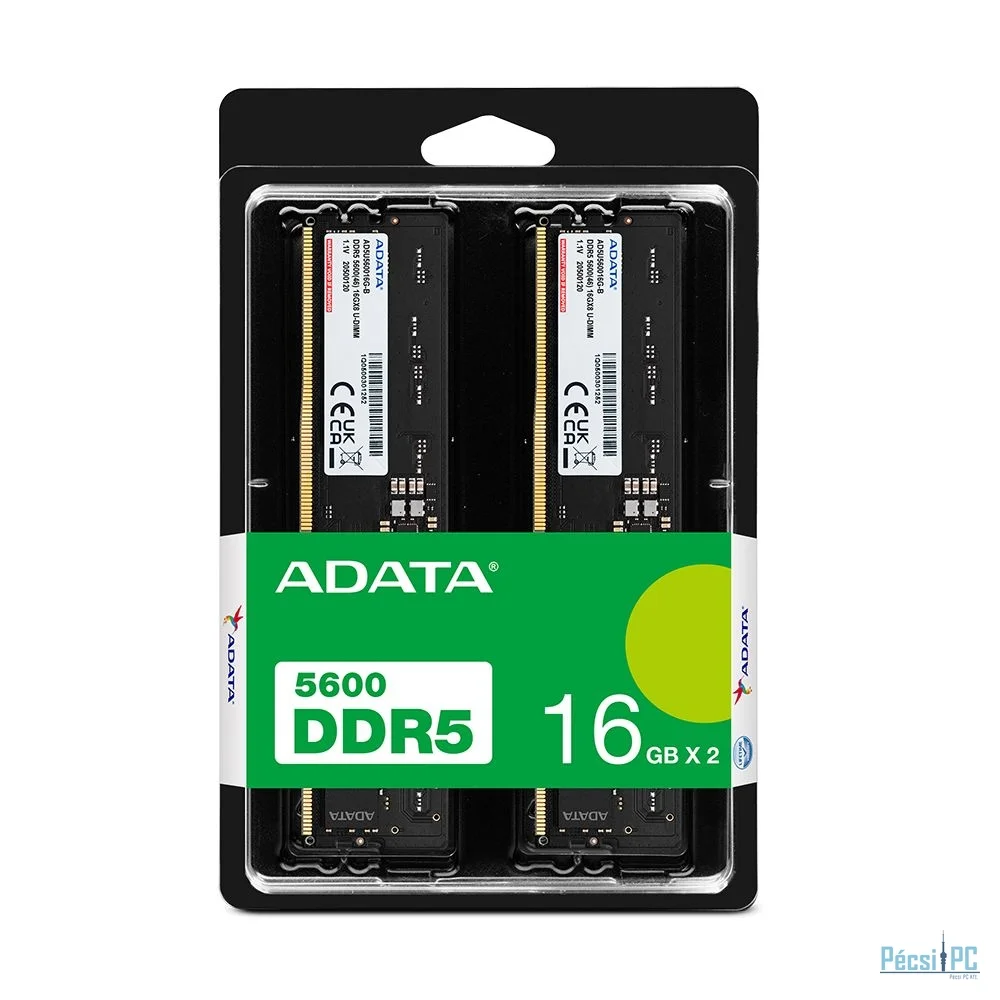 A-Data 32GB DDR5 5600MHz Kit(2x16GB)