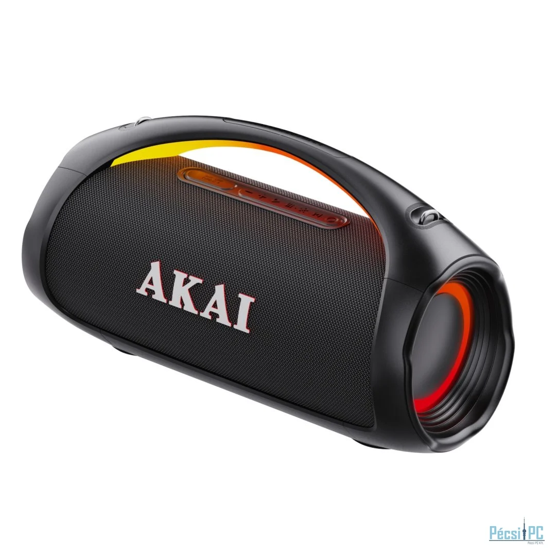 Akai 1.0 Waterproof Portable Bluetooth Speaker 110W Black