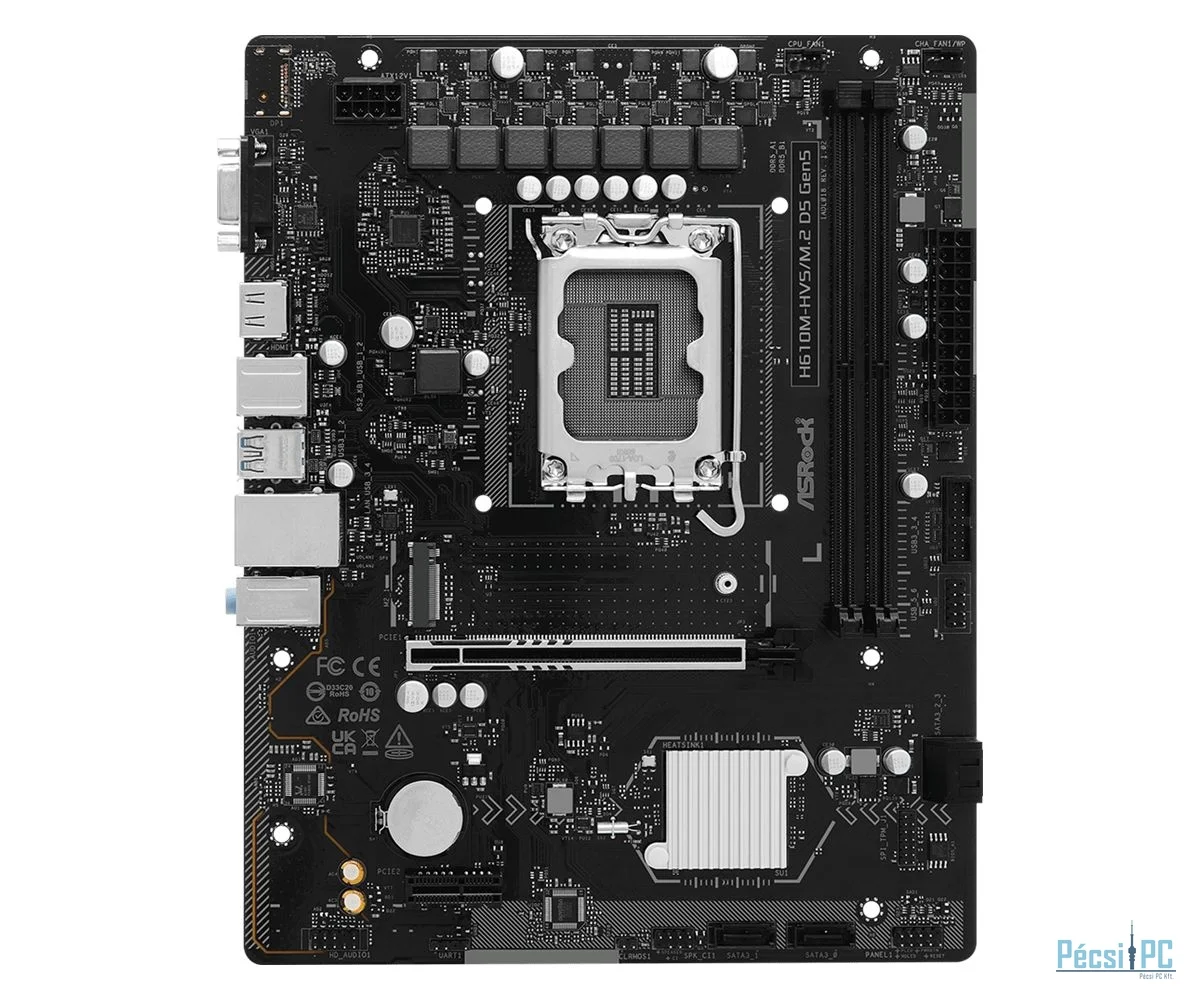 ASRock H610M-HVS/M.2 D5 GEN5