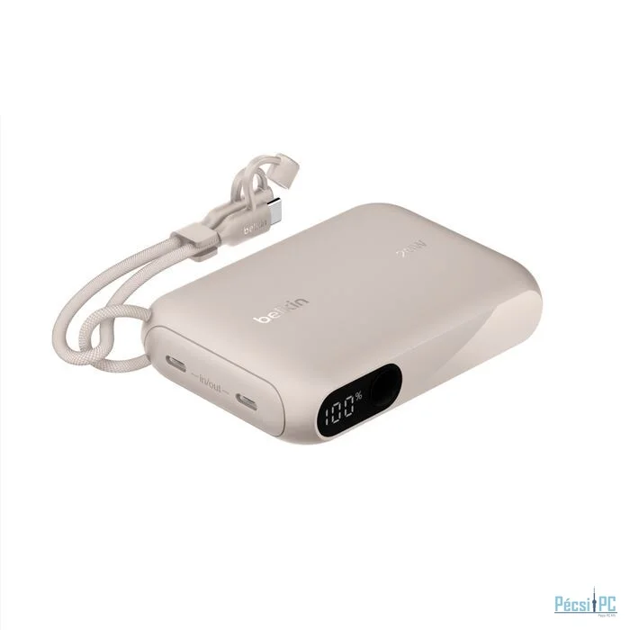 Belkin BoostCharge with Display 10000mAh PowerBank Sand