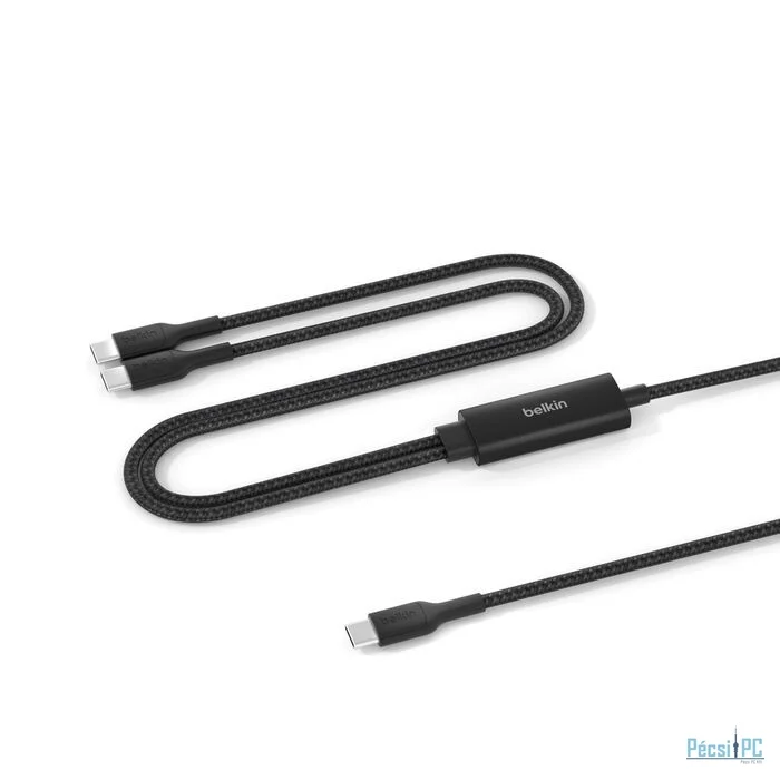 Belkin Braided USB-C to Dual USB-C Cable 1,5m Black