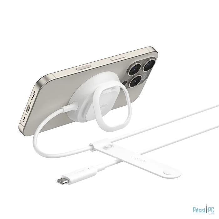 Belkin Magnetic Charger with Qi2 25W White
