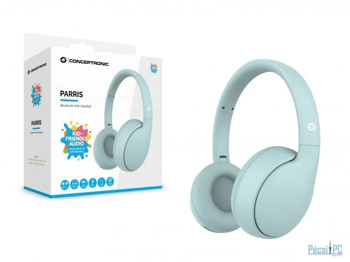 Conceptronic  PARRIS04B Bluetooth Kids Headset Blue