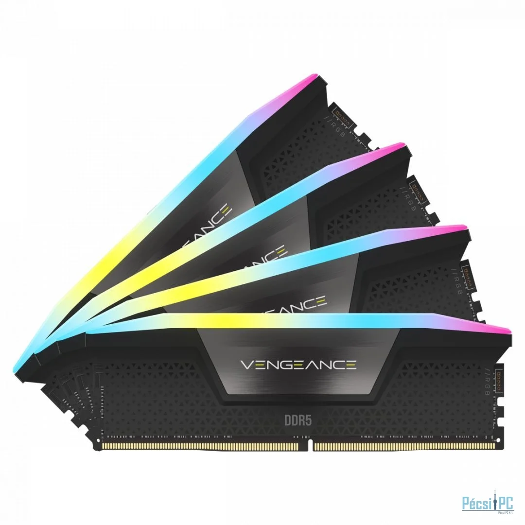 Corsair 64GB DDR5 6200MHz Kit(4x16GB) Vengeance RGB Black