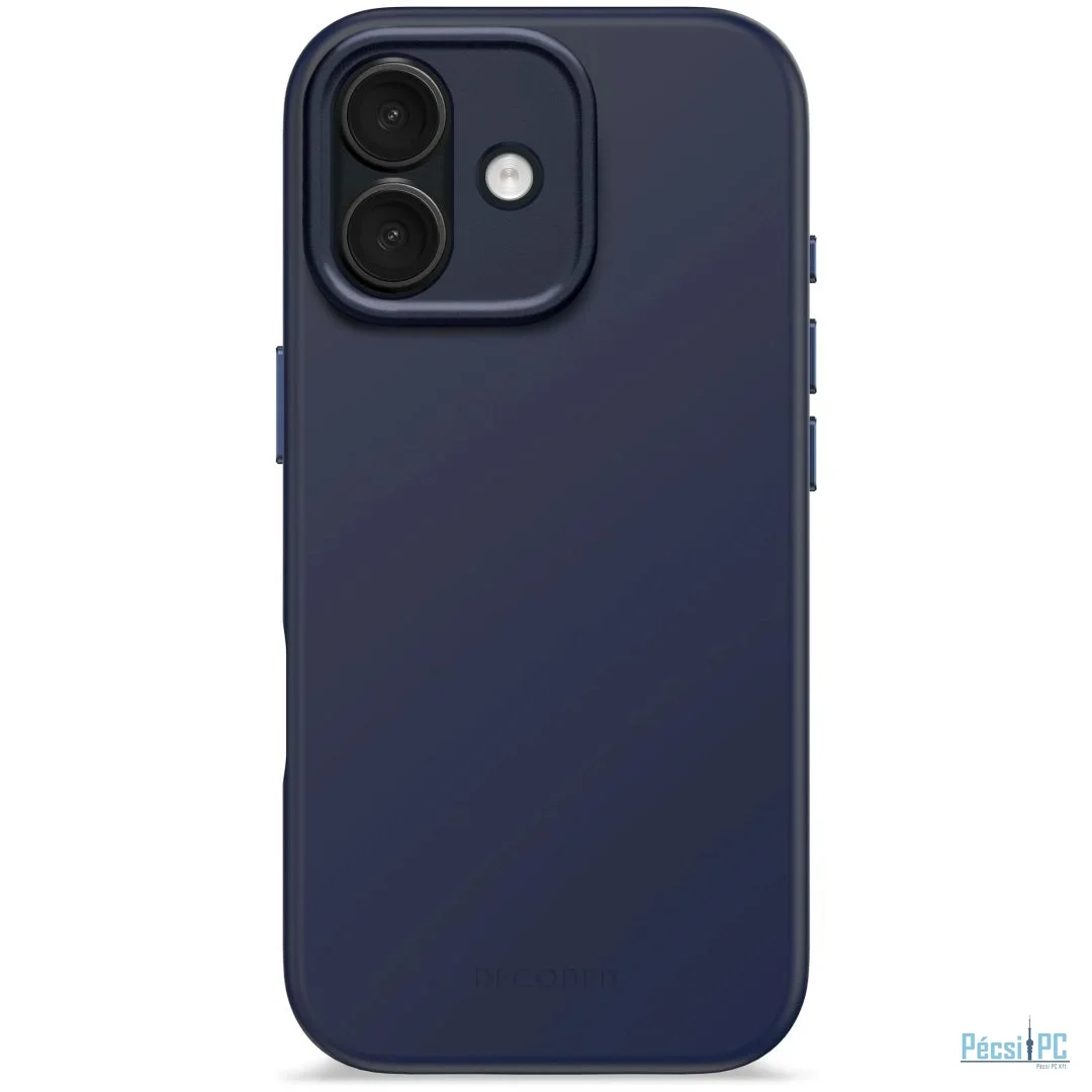 Decoded AntiMicrobial Silicone Backcover for iPhone 17 True Navy