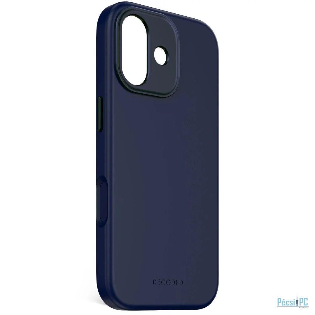 Decoded AntiMicrobial Silicone Backcover for iPhone 17 True Navy