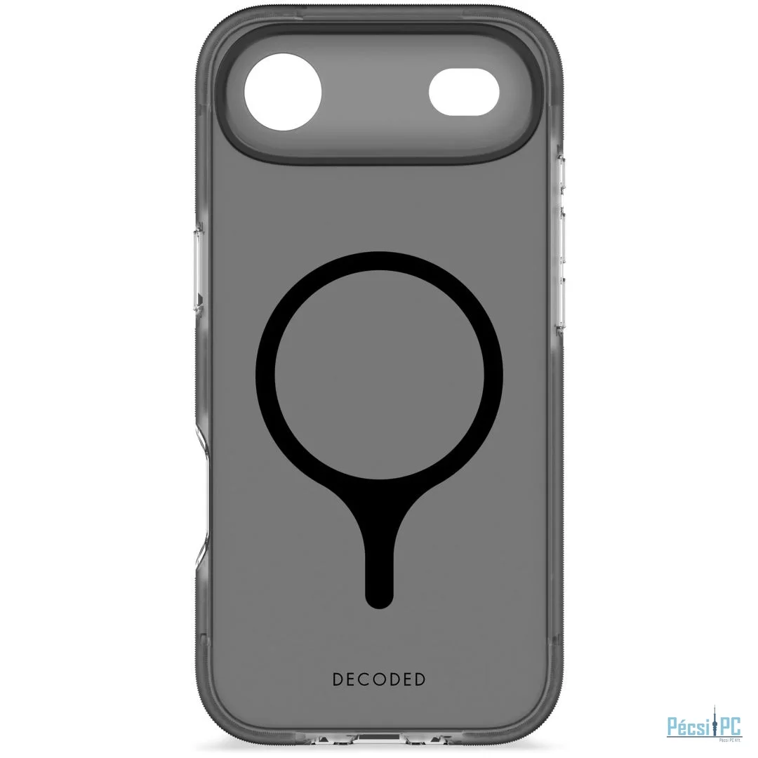 Decoded DropTec Transparent Backcover for iPhone 17 Air Black