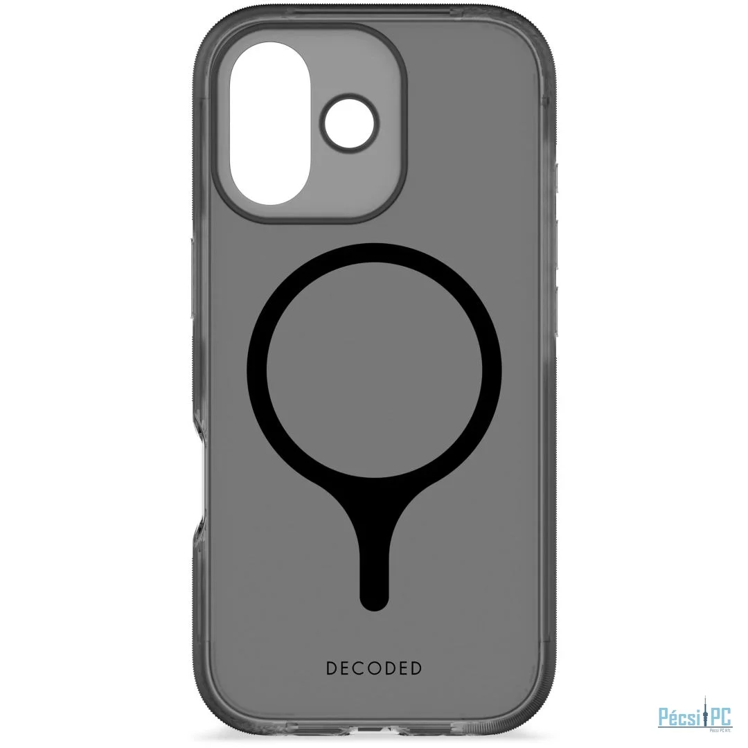 Decoded DropTec Transparent Backcover for iPhone 17 Black