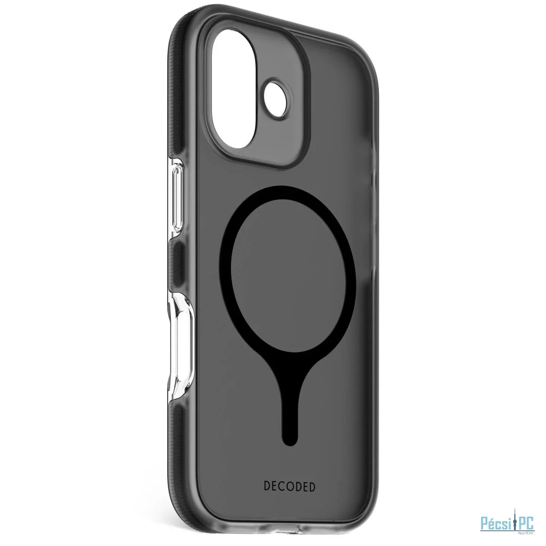 Decoded DropTec Transparent Backcover for iPhone 17 Black