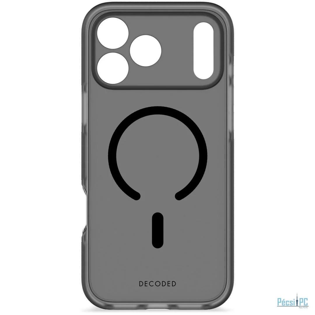 Decoded DropTec Transparent Backcover for iPhone 17 Pro Max Black