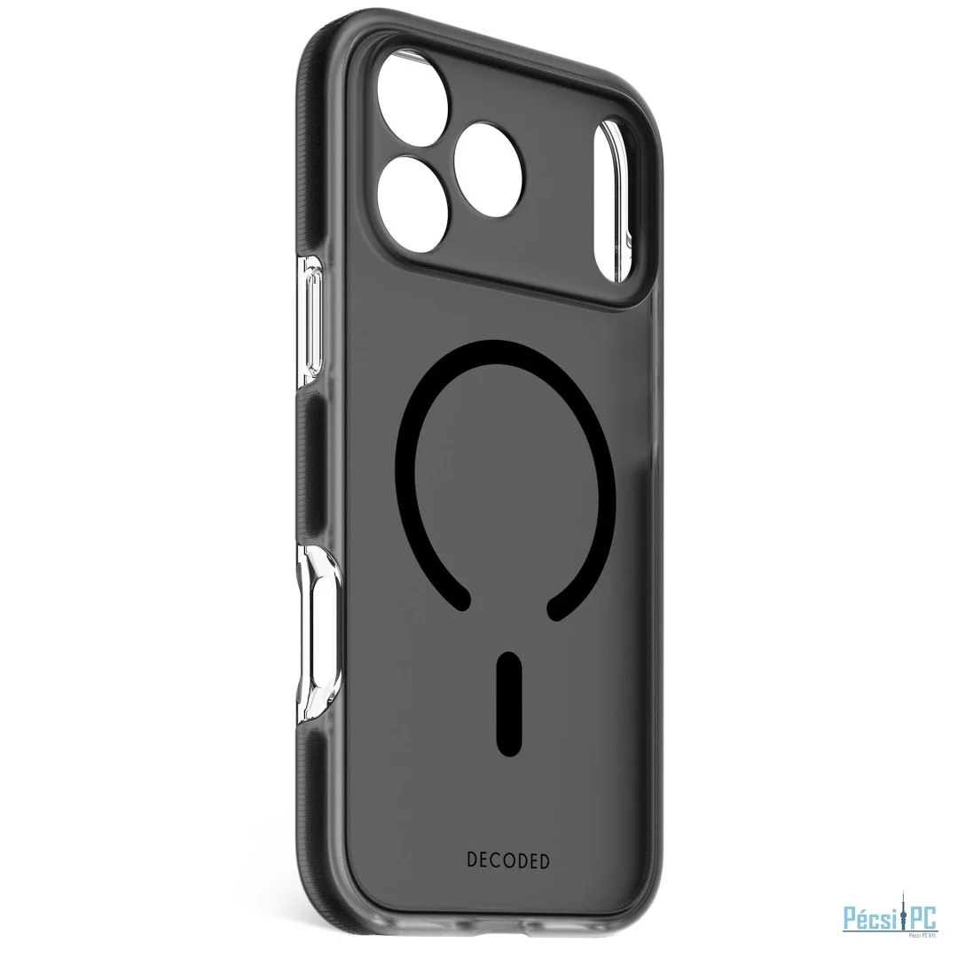 Decoded DropTec Transparent Backcover for iPhone 17 Pro Max Black