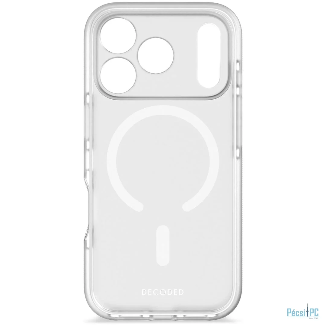 Decoded DropTec Transparent Backcover for iPhone 17 Pro White