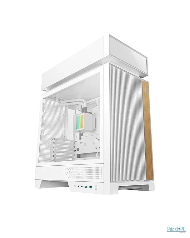 DeepCool CL6600 WH Tempered Glass White