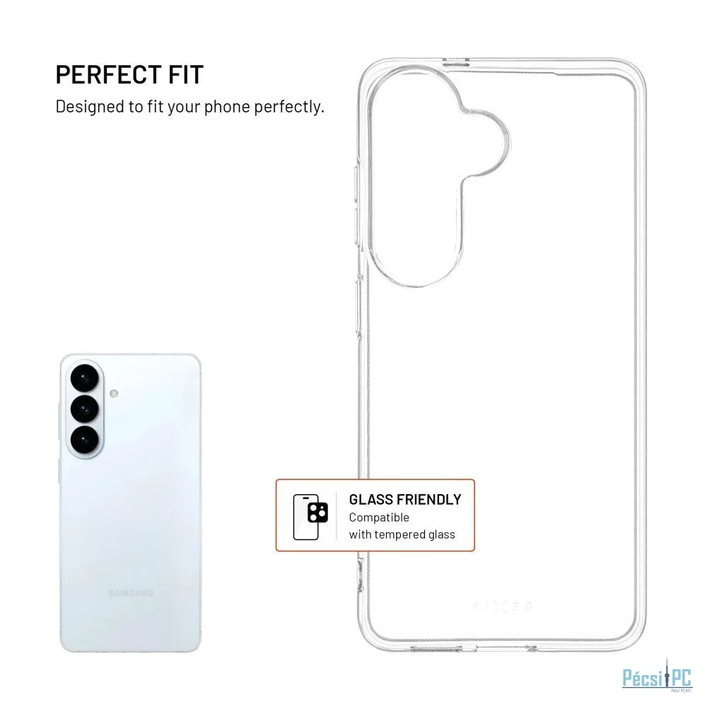 FIXED Story AntiUV TPU telefontok Samsung Galaxy S26 készülékhez, átlátszó