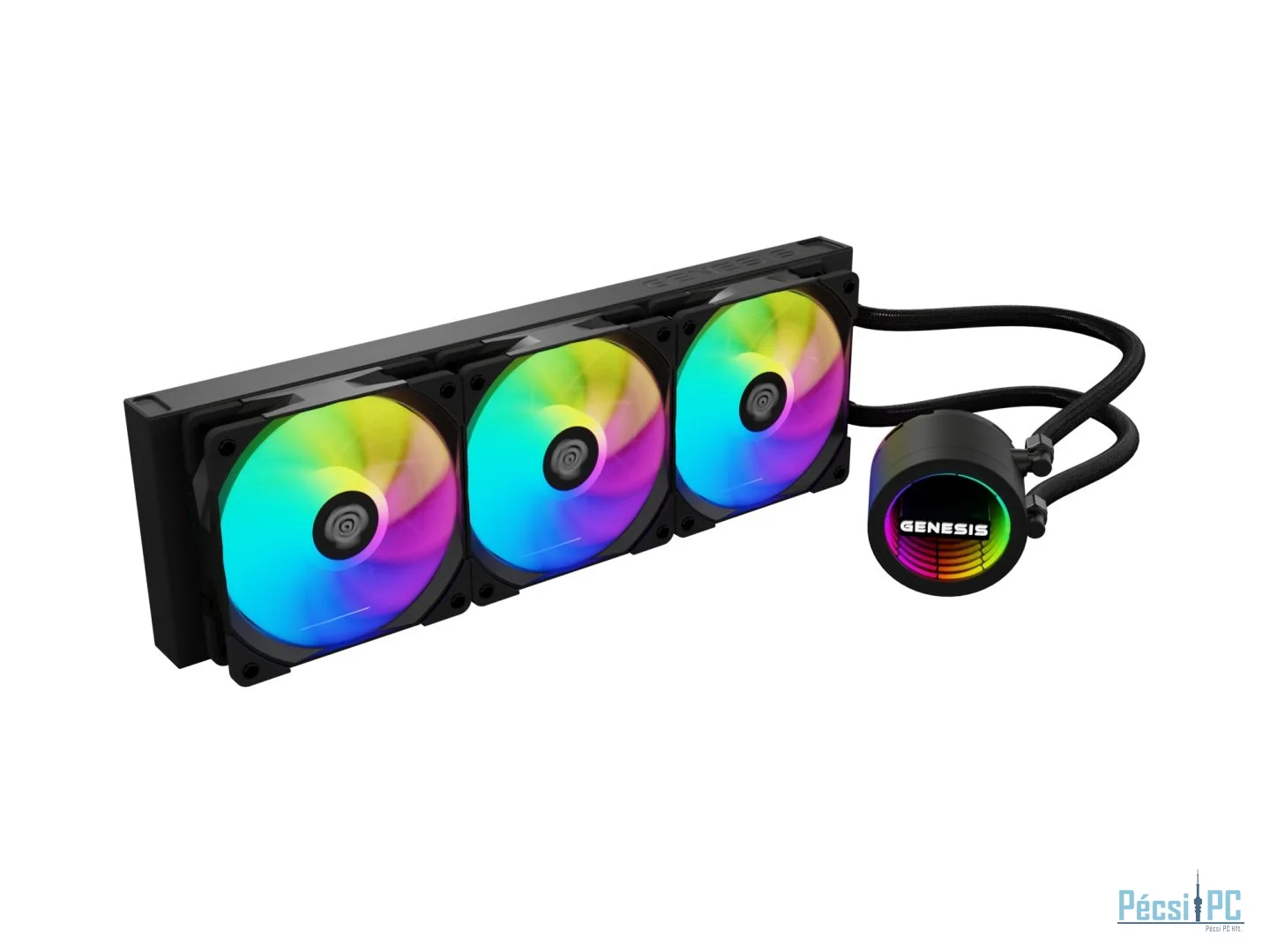 Genesis Hydria 360 ARGB Black