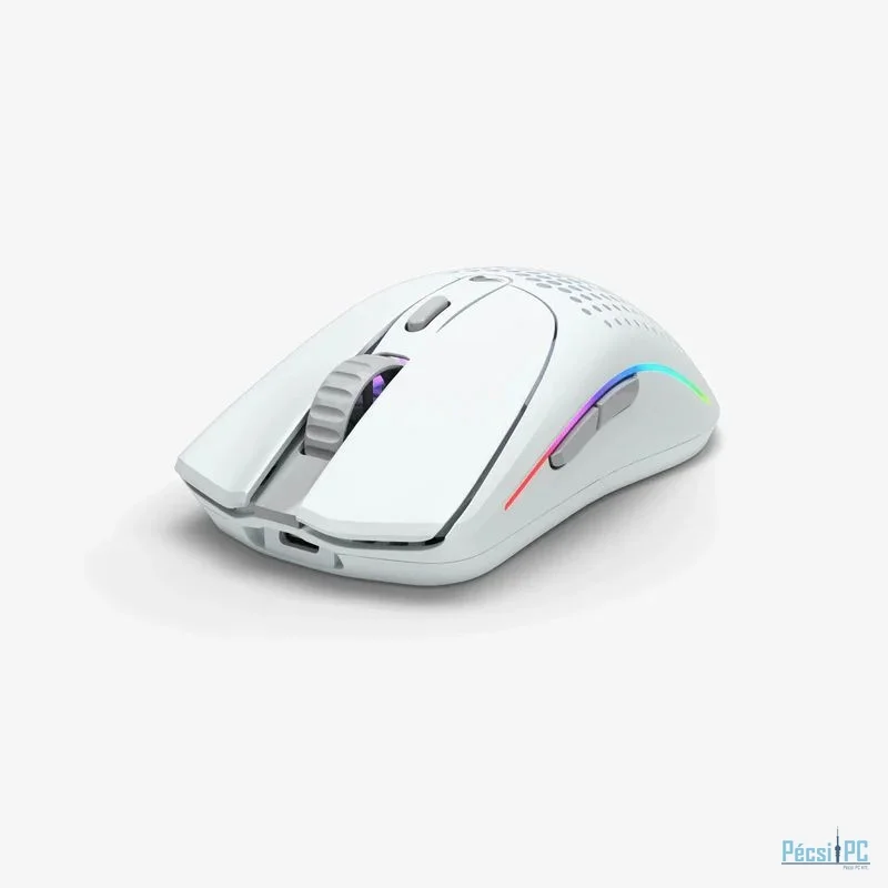 Glorious Model O 2 Wireless Bluetooth RGB Gaming Mouse White
