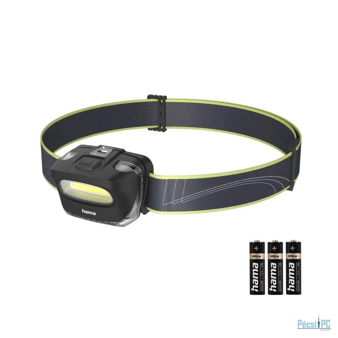 Hama HL110 LED Head Torch Black