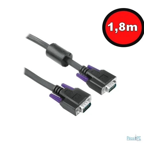 Hama VGA Video kábel 1,8m